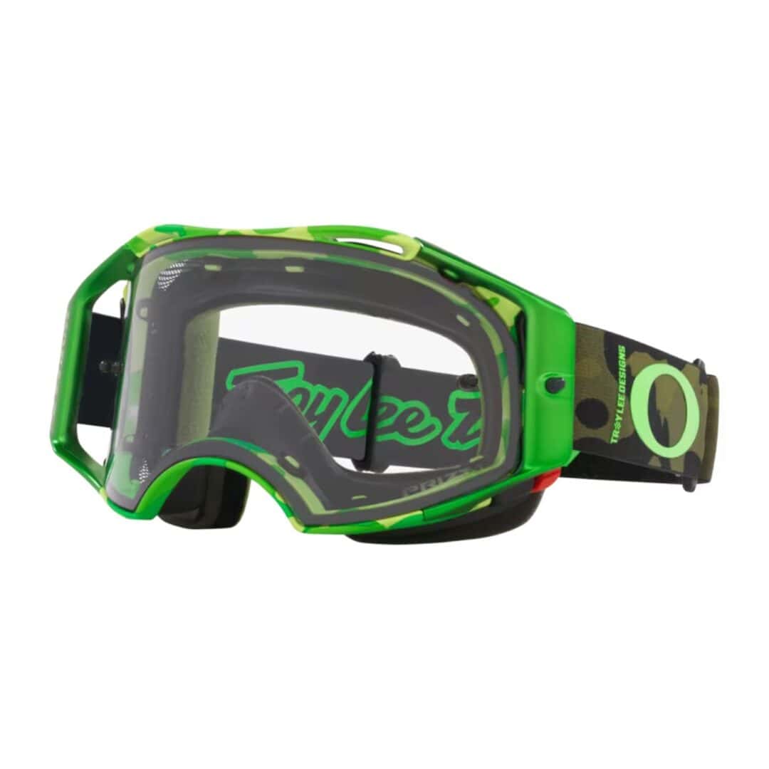 Oakley Airbrake MTB Goggle Green Prizm Low Light Troy Lee Design