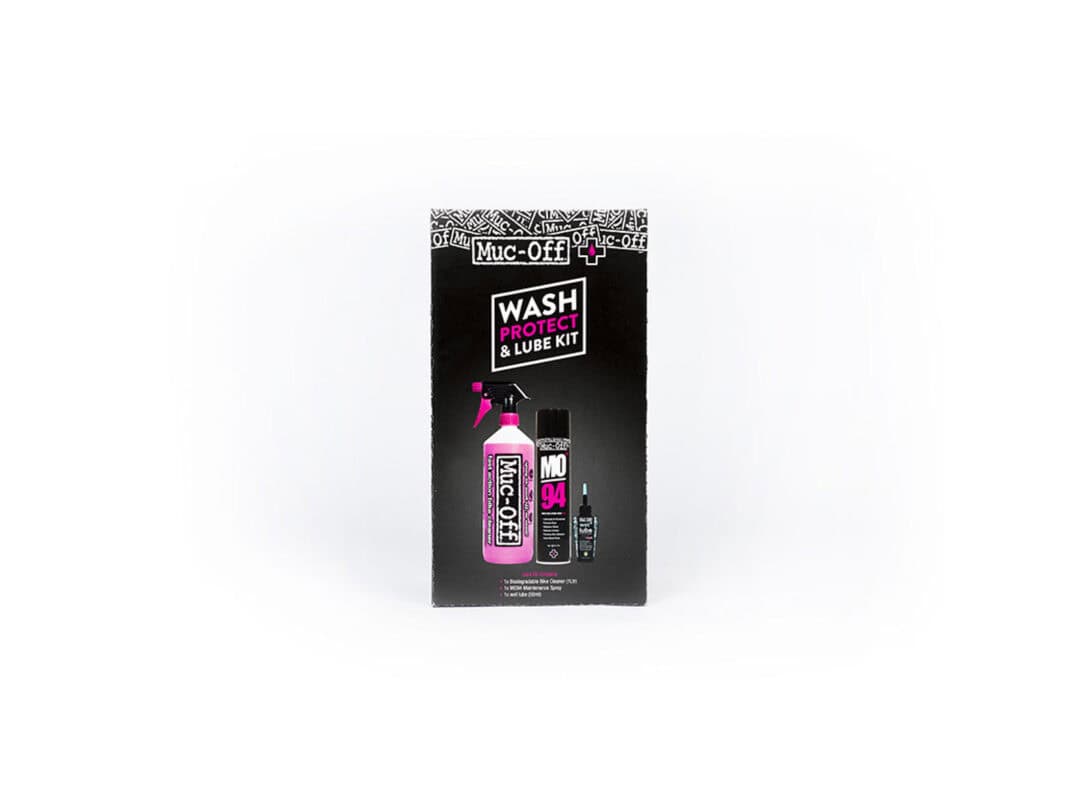 Muc-Off Wash, Protect and Wet Lube Kit