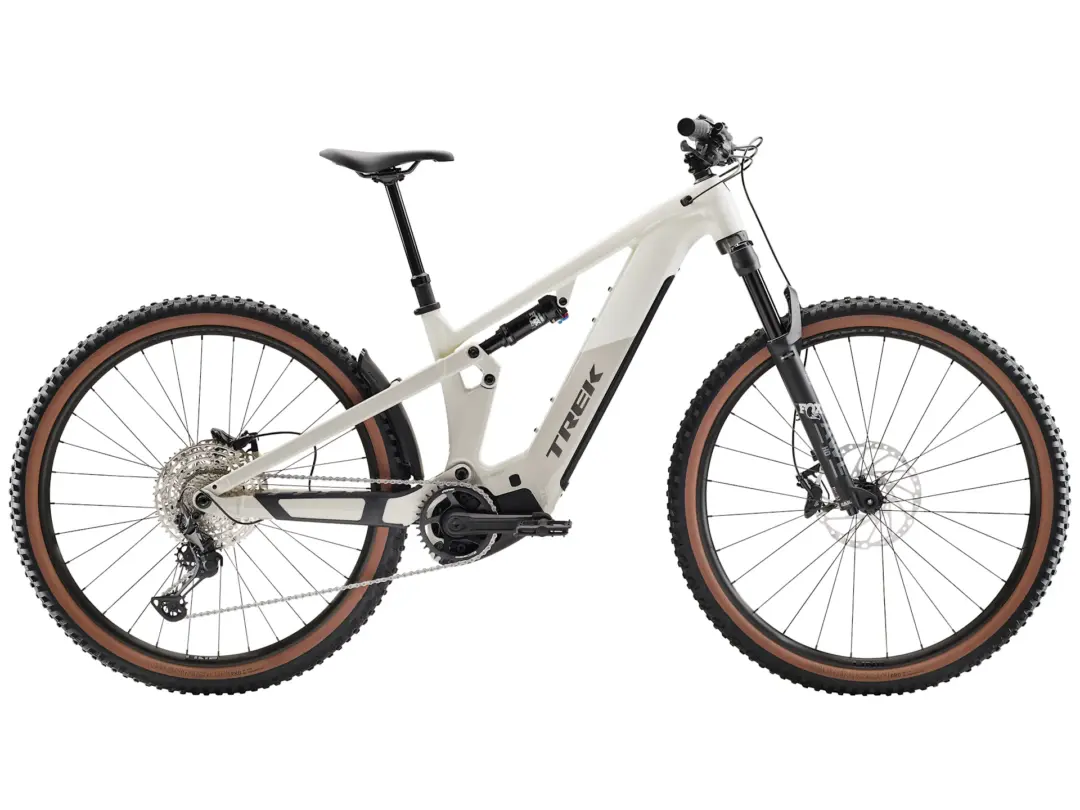 Trek Powrfly FS+ 6 Gen 4 era white/buff beige - Image 2