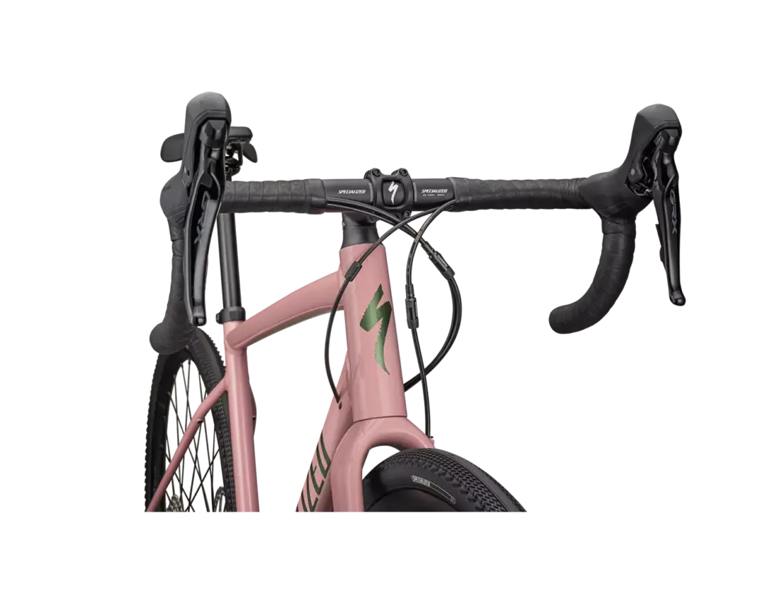 Specialized Diverge E5 Elite gloss dusky pink/cypress green metallic - Image 6