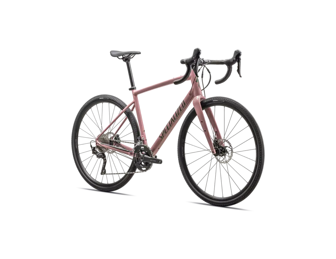 Specialized Diverge E5 Elite gloss dusky pink/cypress green metallic - Image 3